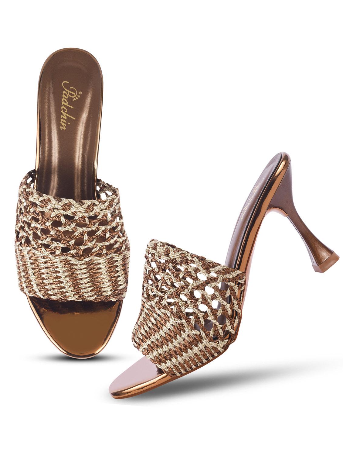 women textured slip on sandal - 21956075 - Standard Image - 3