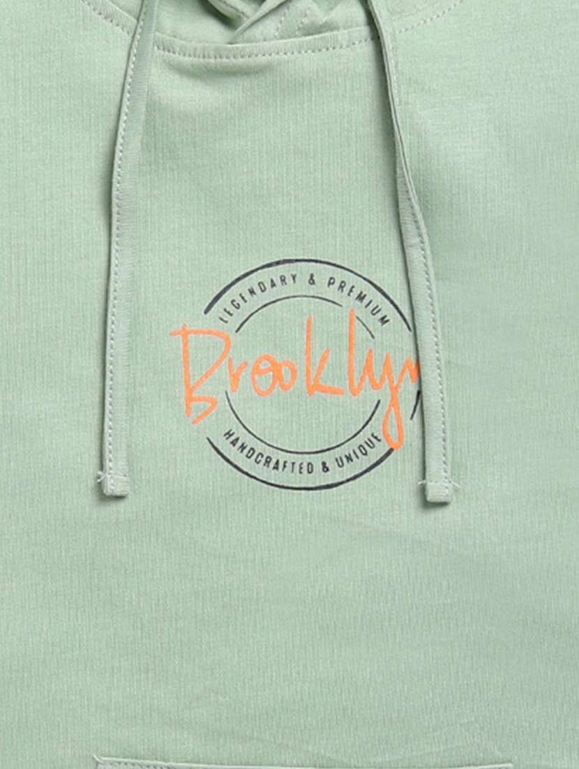 boys printed sleeveless regular fit hooded t-shirt - 21956208 -  Standard Image - 3