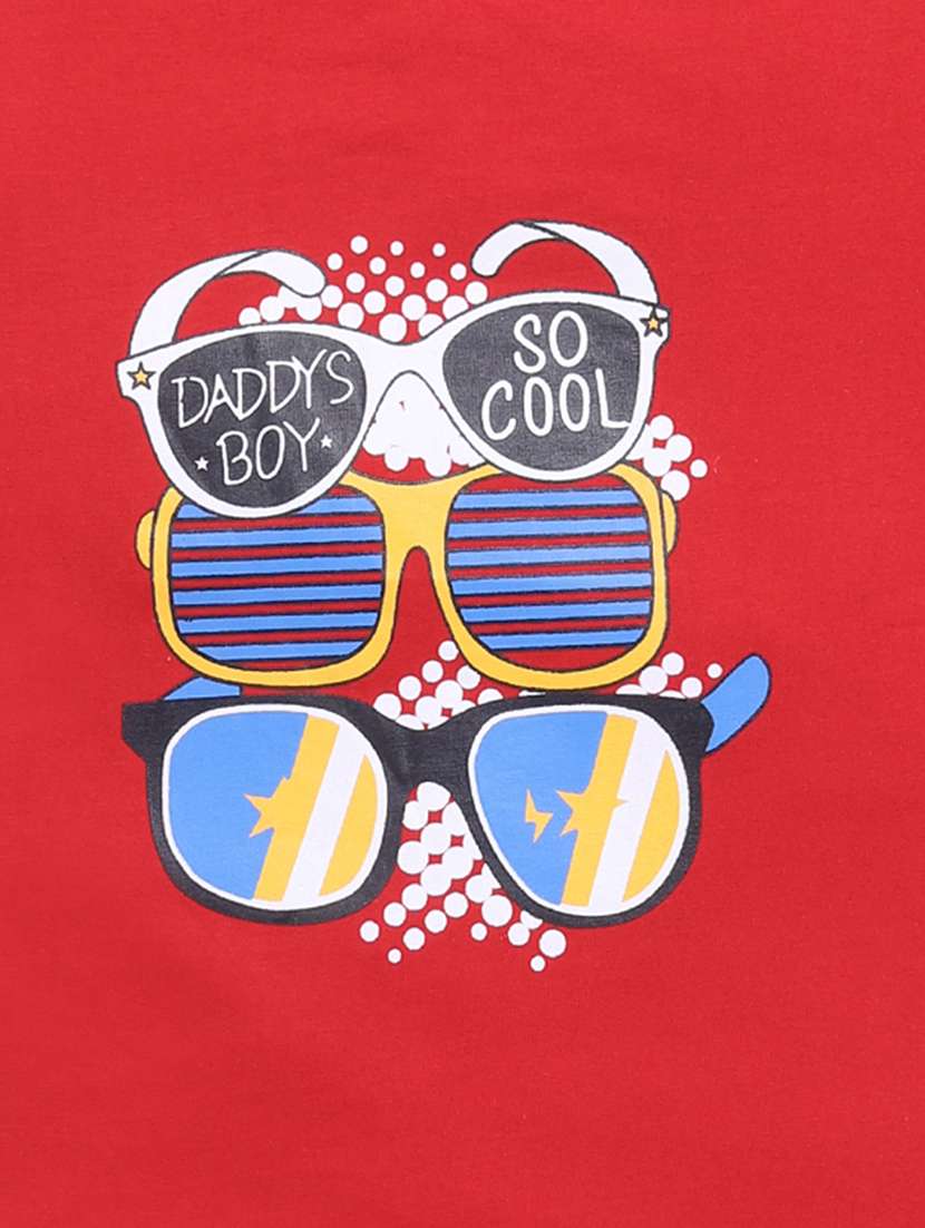 boys printed short sleeve regular fit t-shirt - 21956226 -  Standard Image - 3