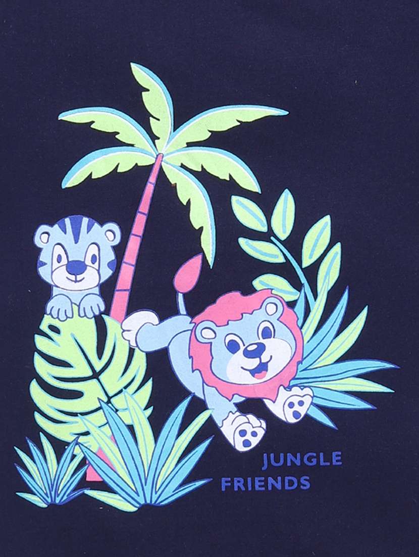 boys printed short sleeve regular fit t-shirt - 21956230 -  Standard Image - 3