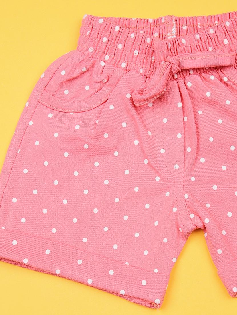 girls printed t-shirt & shorts twin sets - 21956528 - Standard Image - 3