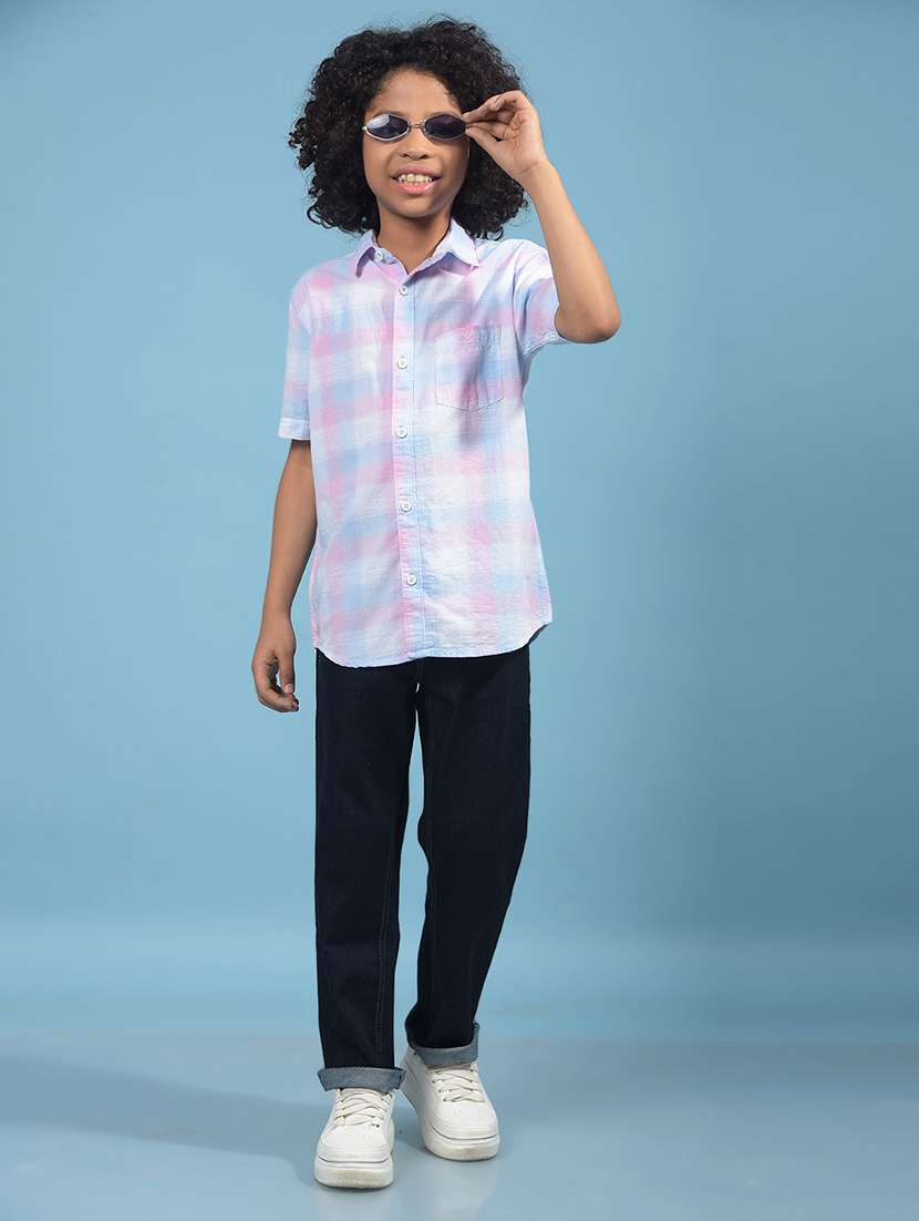 boys solid mid rise straight fit jean - 21956668 -  Standard Image - 5