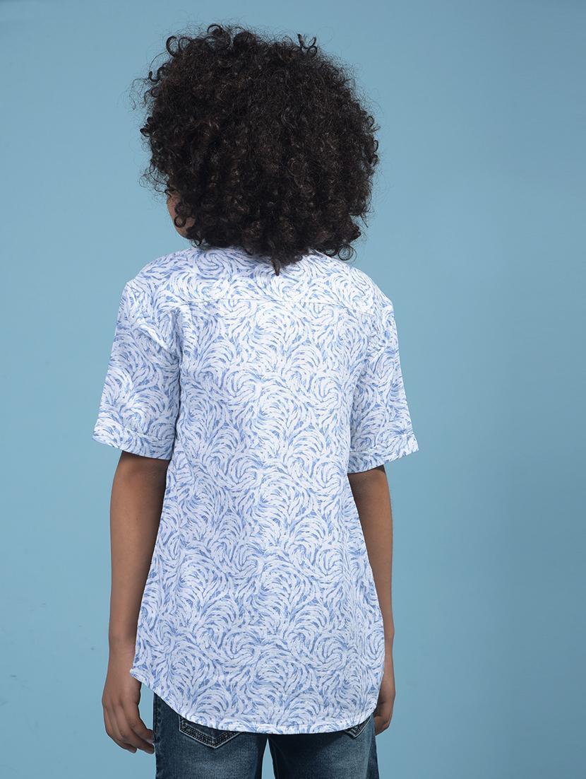 boys printed collared short sleeve shirt - 21956691 - Standard Image - 3