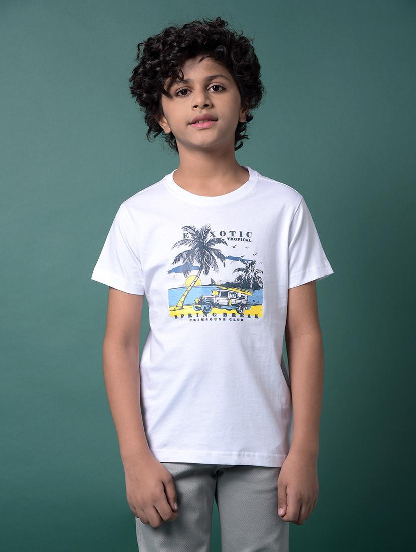 boys printed collared short sleeve shirt - 21956696 - Standard Image - 3