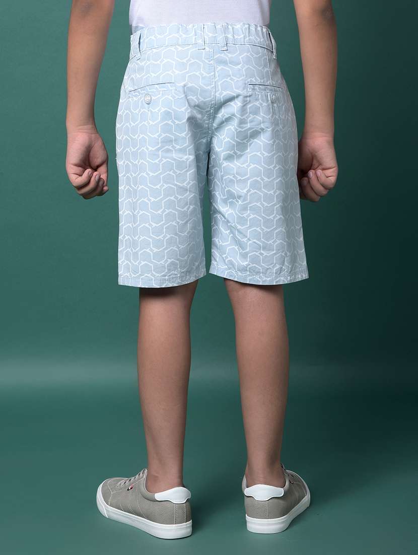 boys printed mid rise regular fit shorts  - 21956709 -  Standard Image - 3