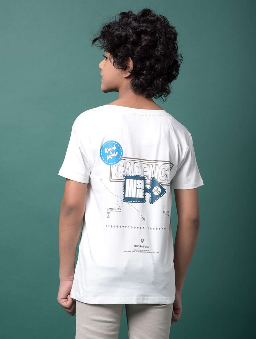 boys printed short sleeve regular fit t-shirt - 21956754 -  Standard Image - 3