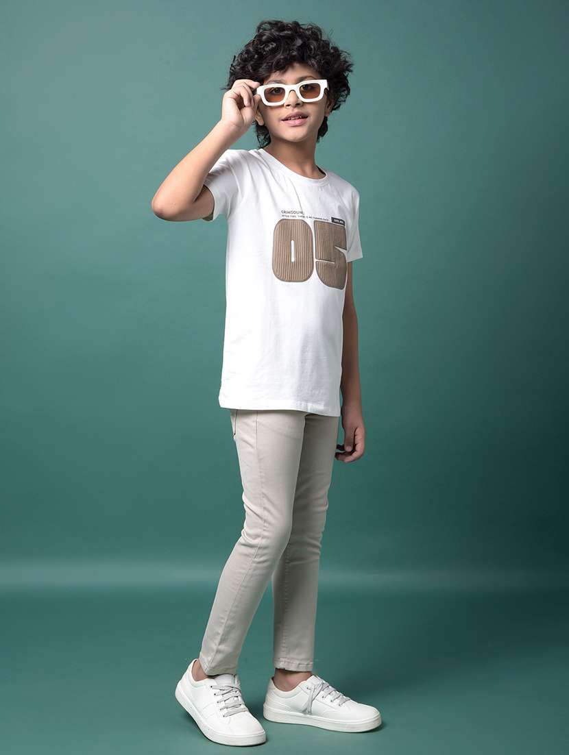 boys printed short sleeve regular fit t-shirt - 21956754 -  Standard Image - 5