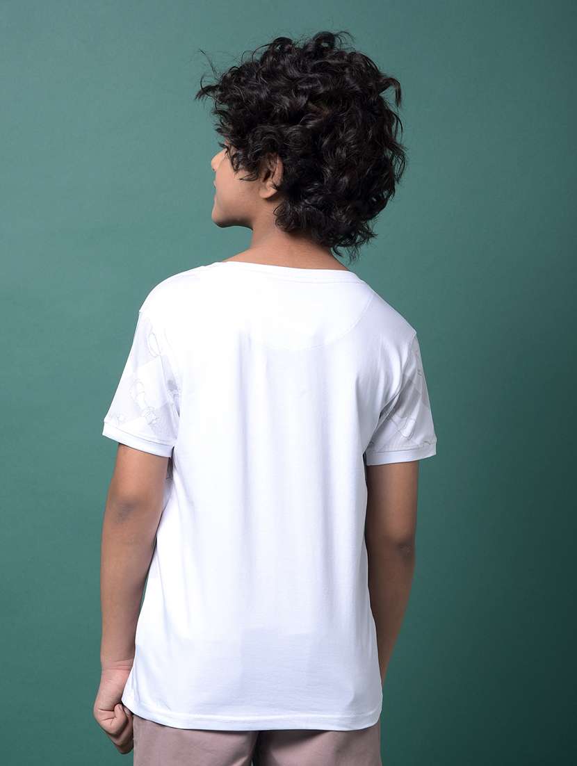 boys printed short sleeve regular fit t-shirt - 21956763 -  Standard Image - 3