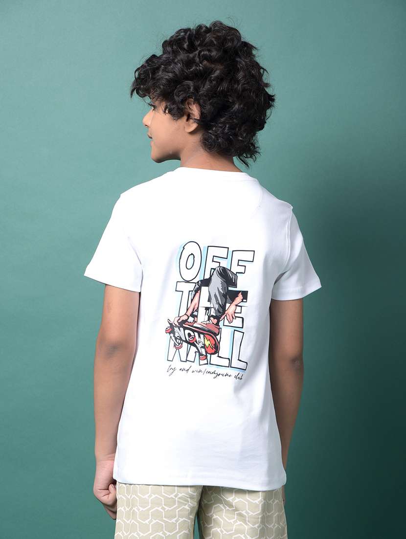 boys printed short sleeve regular fit t-shirt - 21956764 -  Standard Image - 3