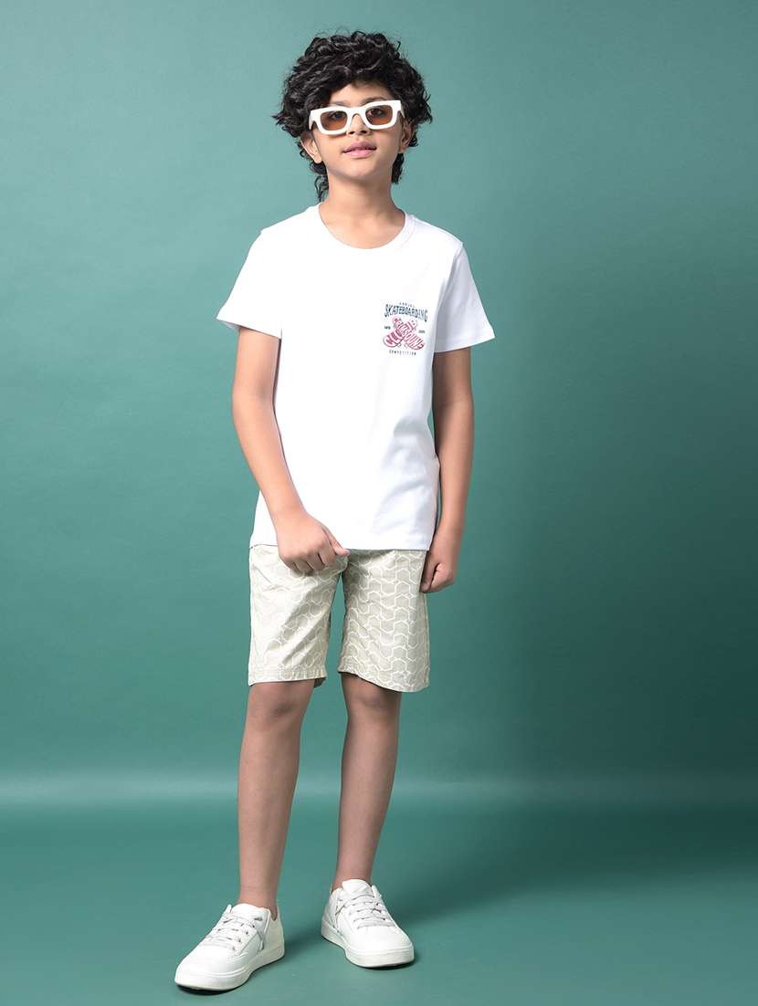 boys printed short sleeve regular fit t-shirt - 21956764 -  Standard Image - 5