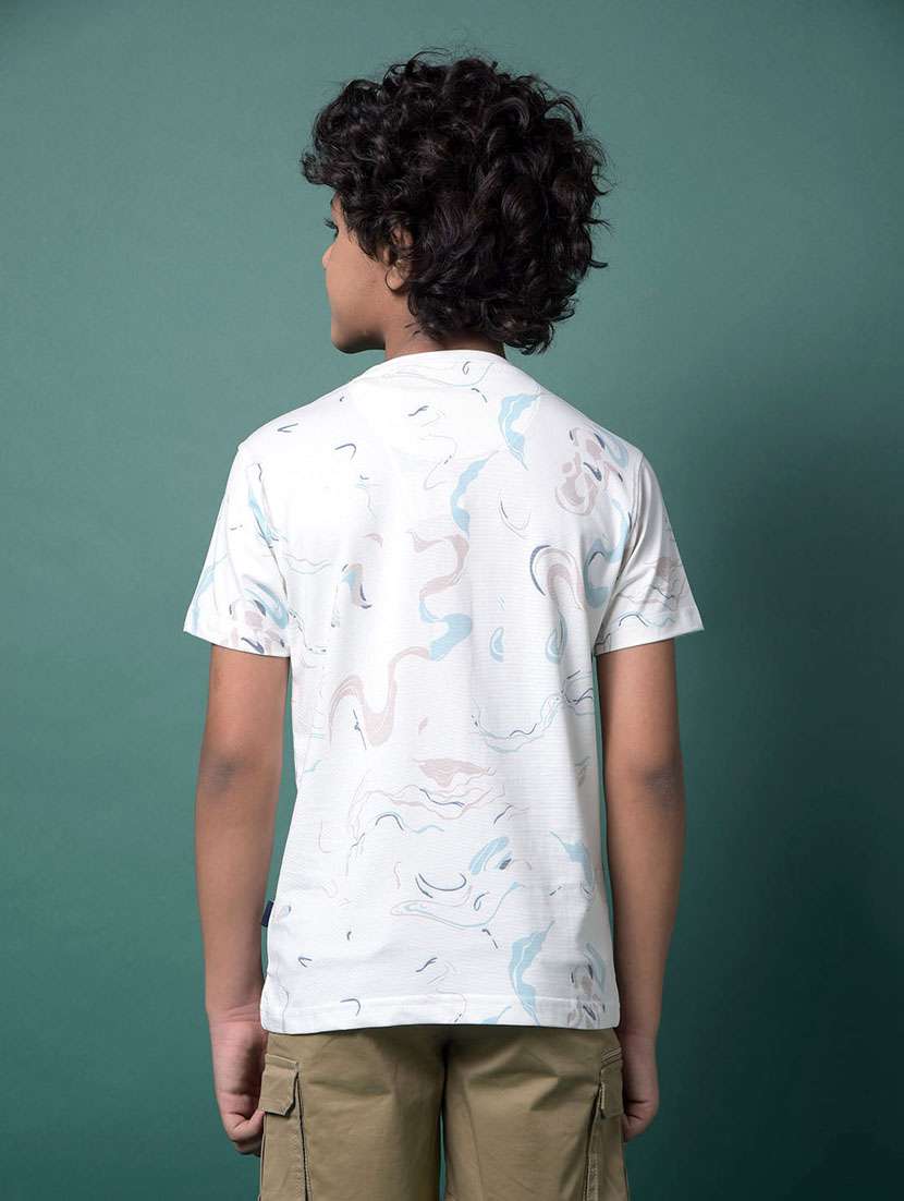 boys printed short sleeve regular fit t-shirt - 21956766 -  Standard Image - 3