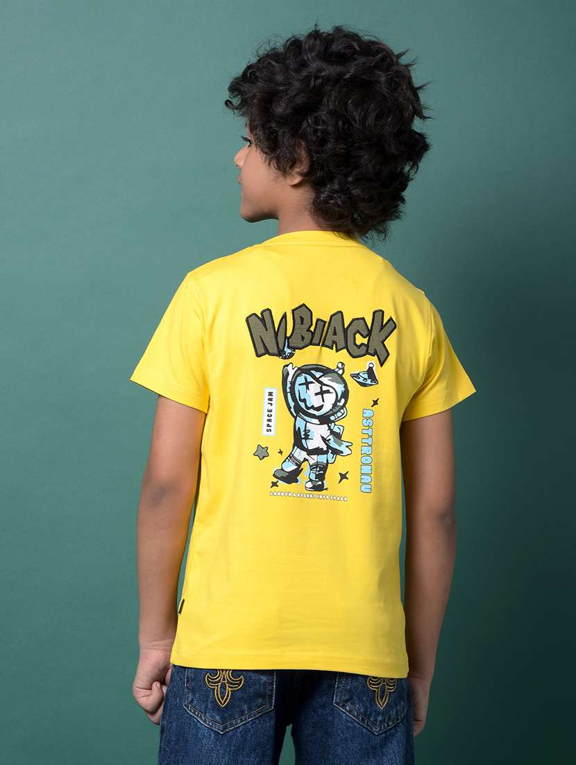 boys printed short sleeve regular fit t-shirt - 21956767 -  Standard Image - 3