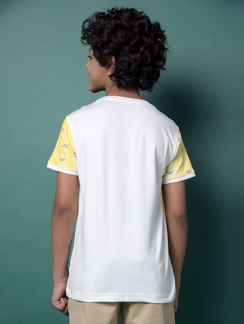 boys printed short sleeve regular fit t-shirt - 21956775 -  Standard Image - 3
