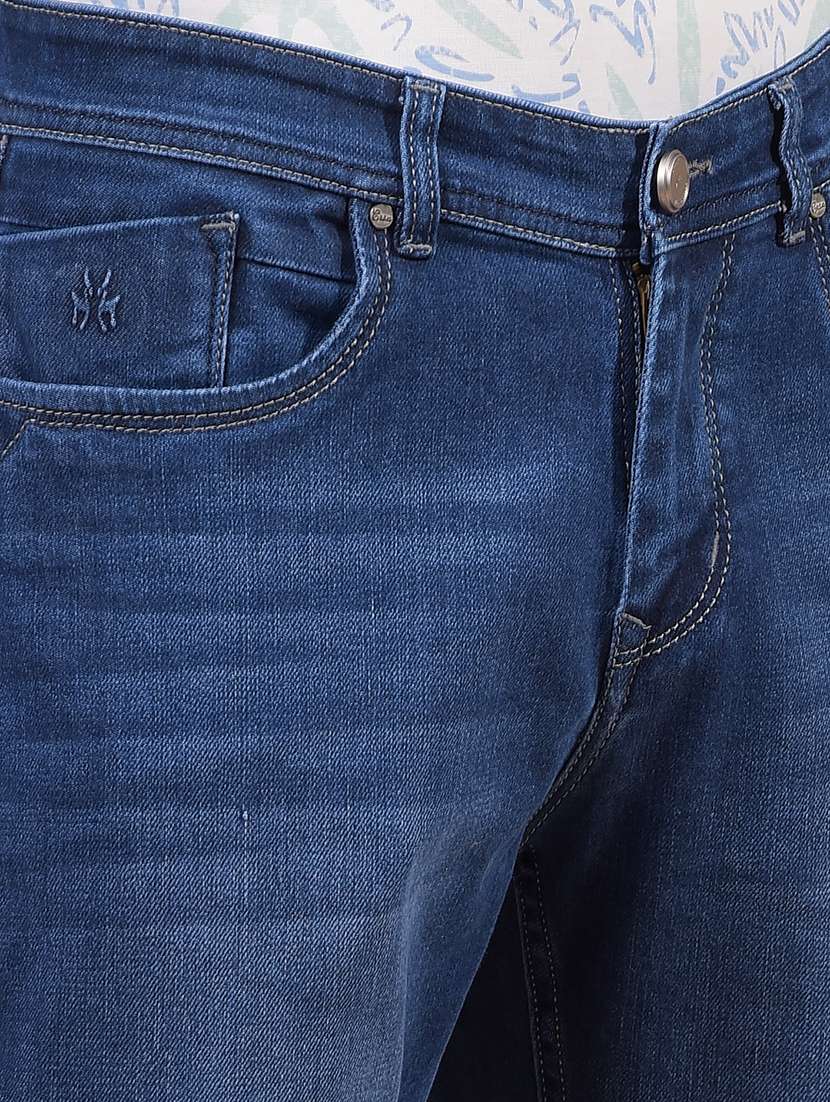 men washed mid rise full length jeans - 21956811 -  Standard Image - 3