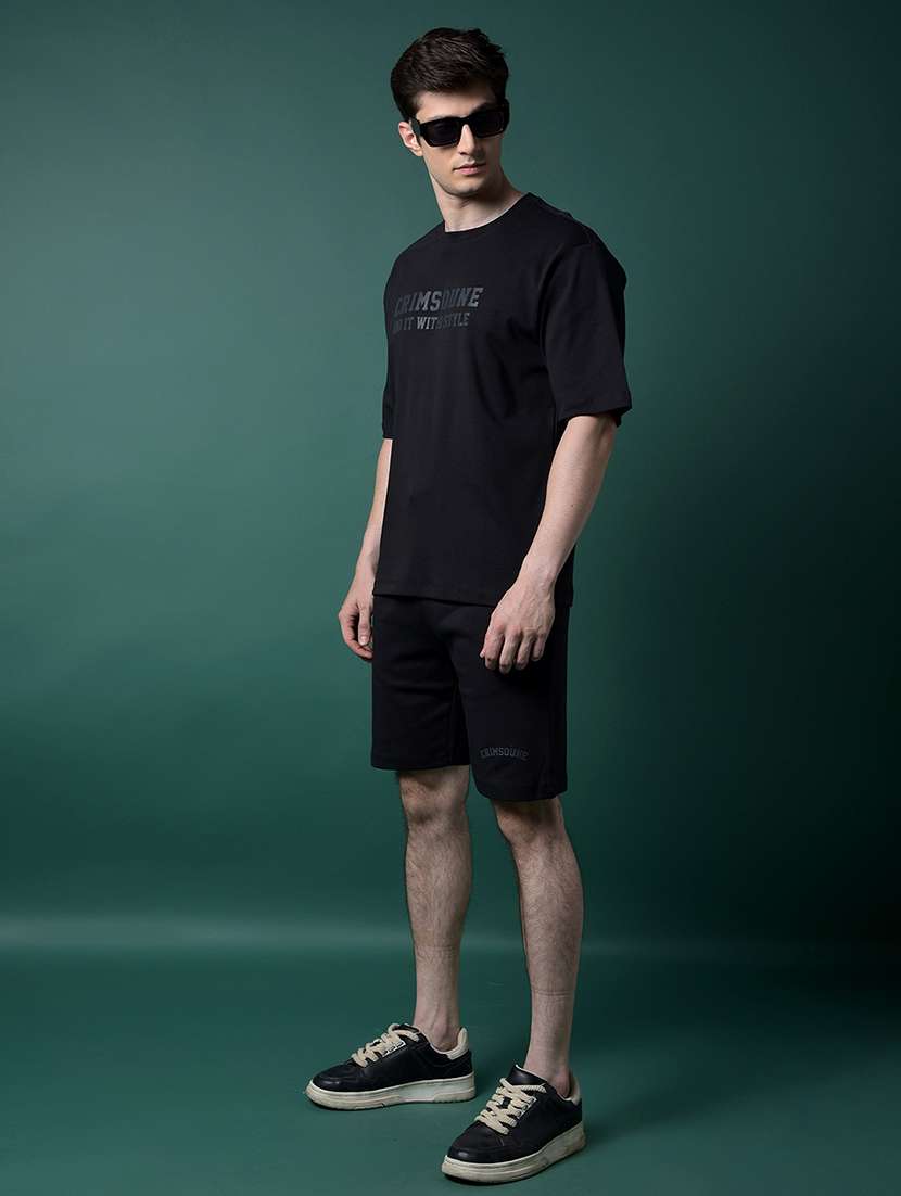 men solid mid rise regular fit shorts - 21956857 -  Standard Image - 5