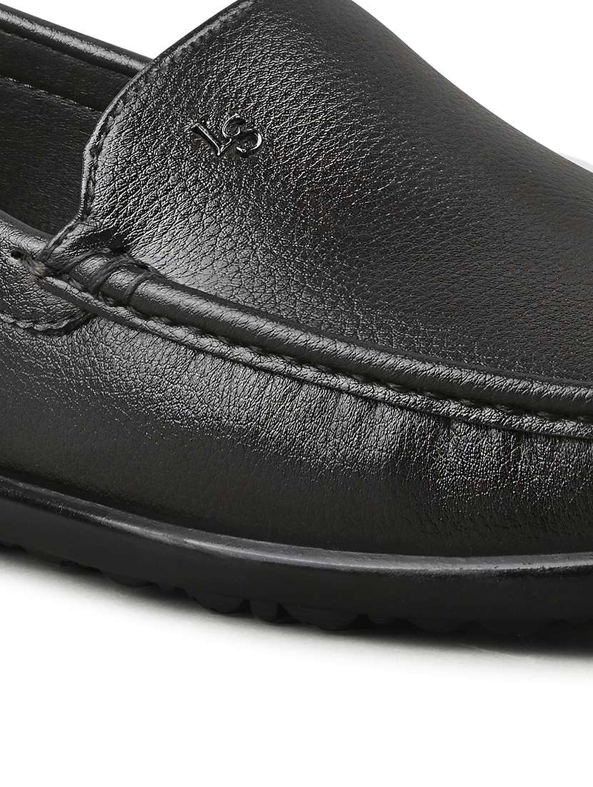 men black slip on loafer - 21956958 - Standard Image - 5