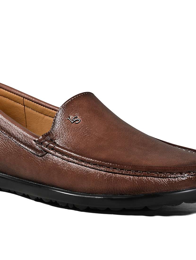men tan slip on loafer - 21956959 - Standard Image - 5