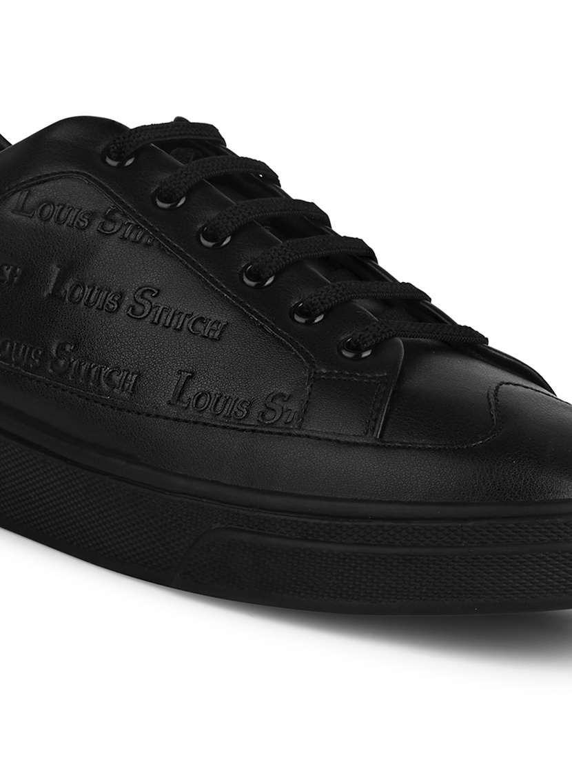 men black lace up sneaker - 21956993 -  Standard Image - 5