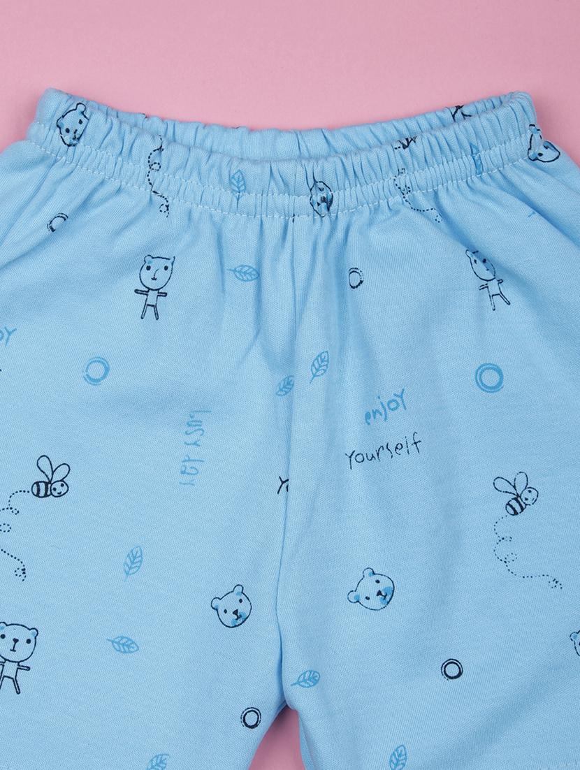 kids printed t-shirt and shorts co-ord set - 21957407 - Standard Image - 5