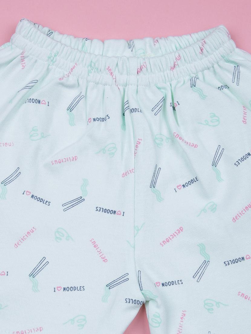 kids printed t-shirt and shorts co-ord set - 21957474 - Standard Image - 3