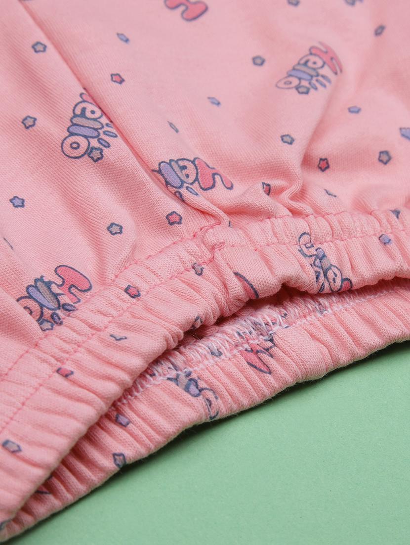 kids printed t-shirt and shorts co-ord set - 21957579 - Standard Image - 5