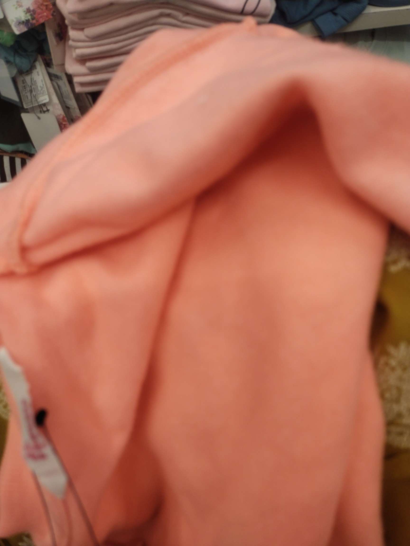 orange poly cotton sweatshirt - 21957596 - Zoom Image - 0