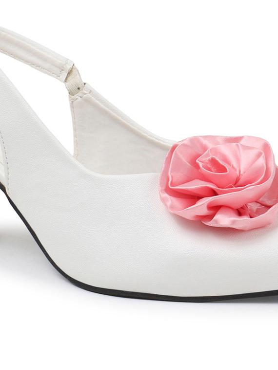 women white back strap sandal - 21957755 - Standard Image - 5