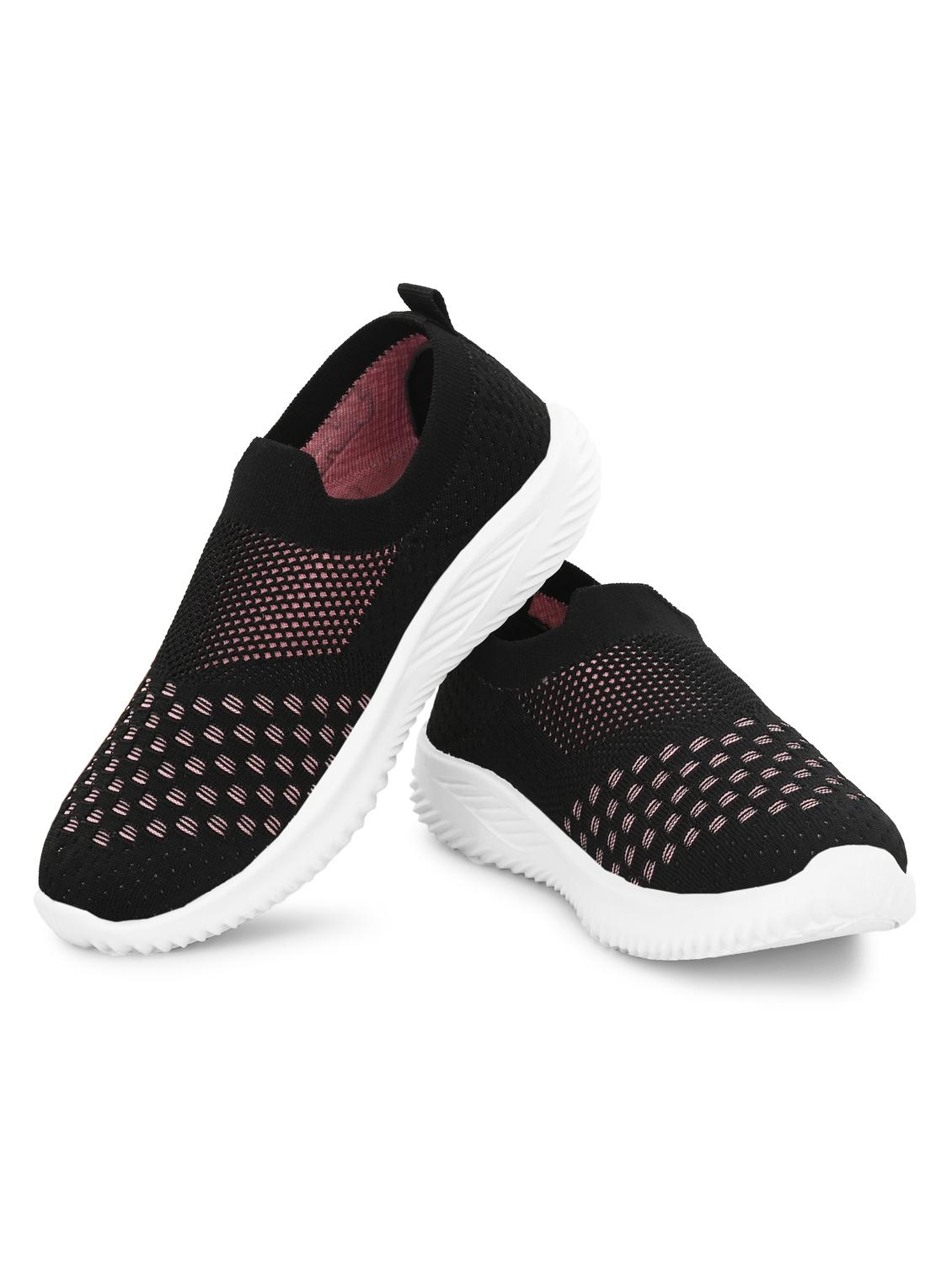 women black slip on casual shoe - 21957765 - Standard Image - 3