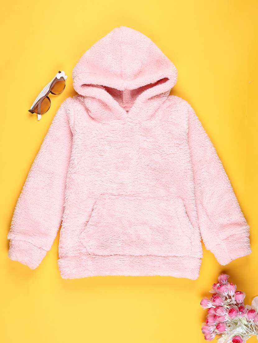 girls self designed long sleeve sweatshirt