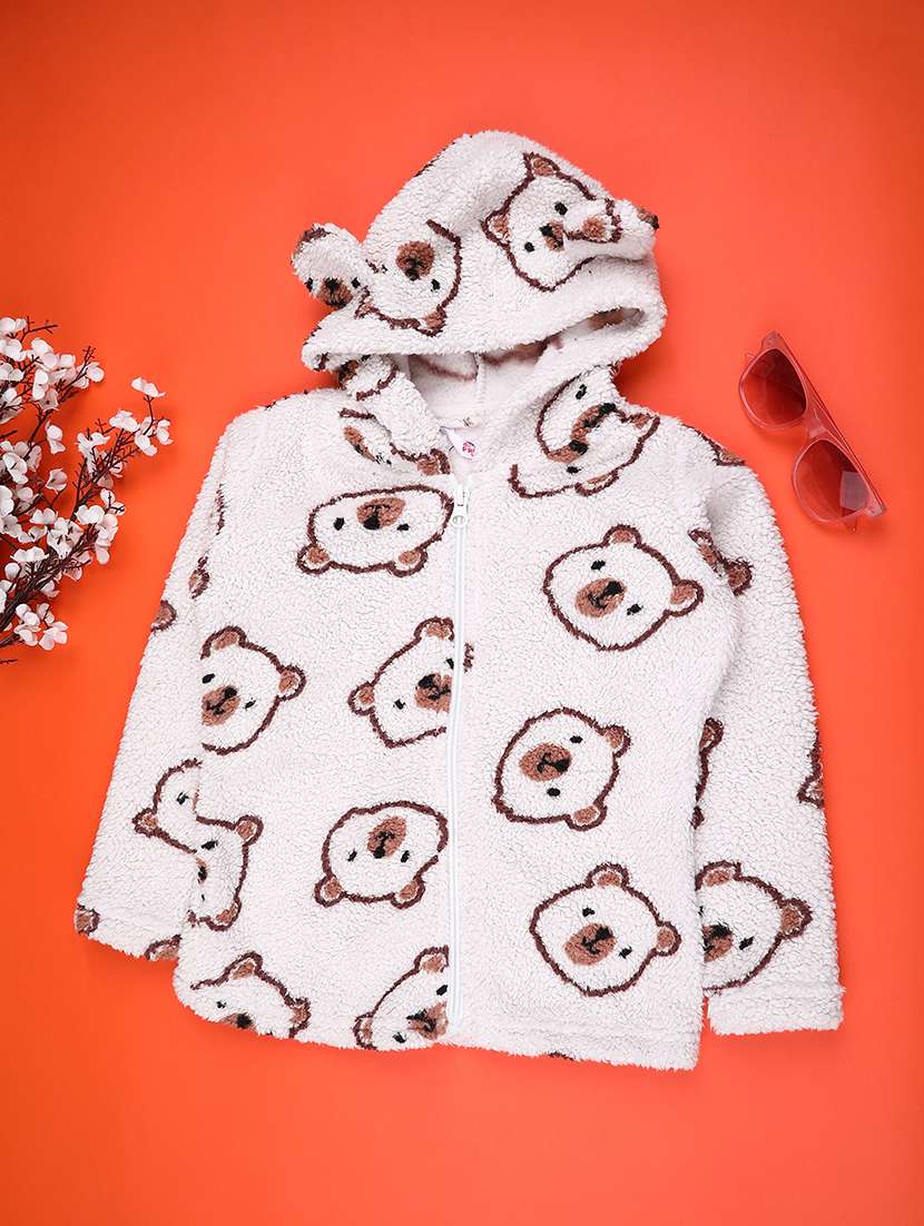 kids self designed long sleeve hooded sweatshirt