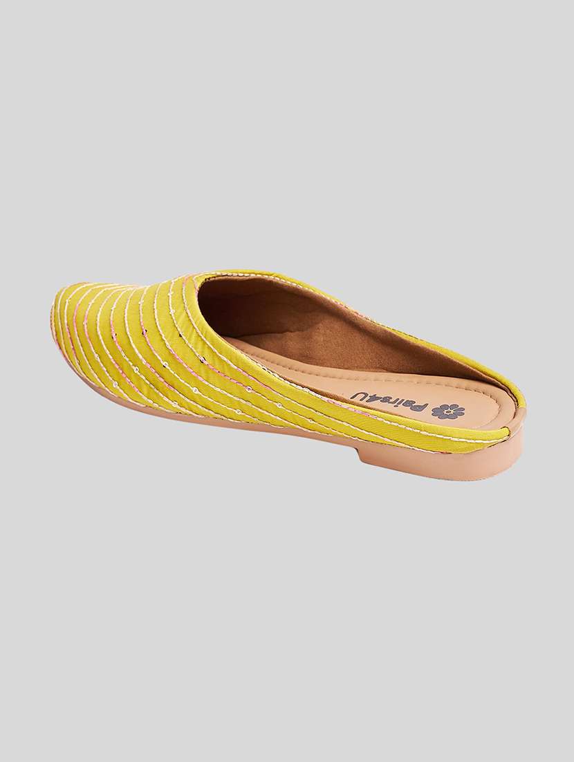 women embroidered slip on mule - 21958262 -  Standard Image - 3