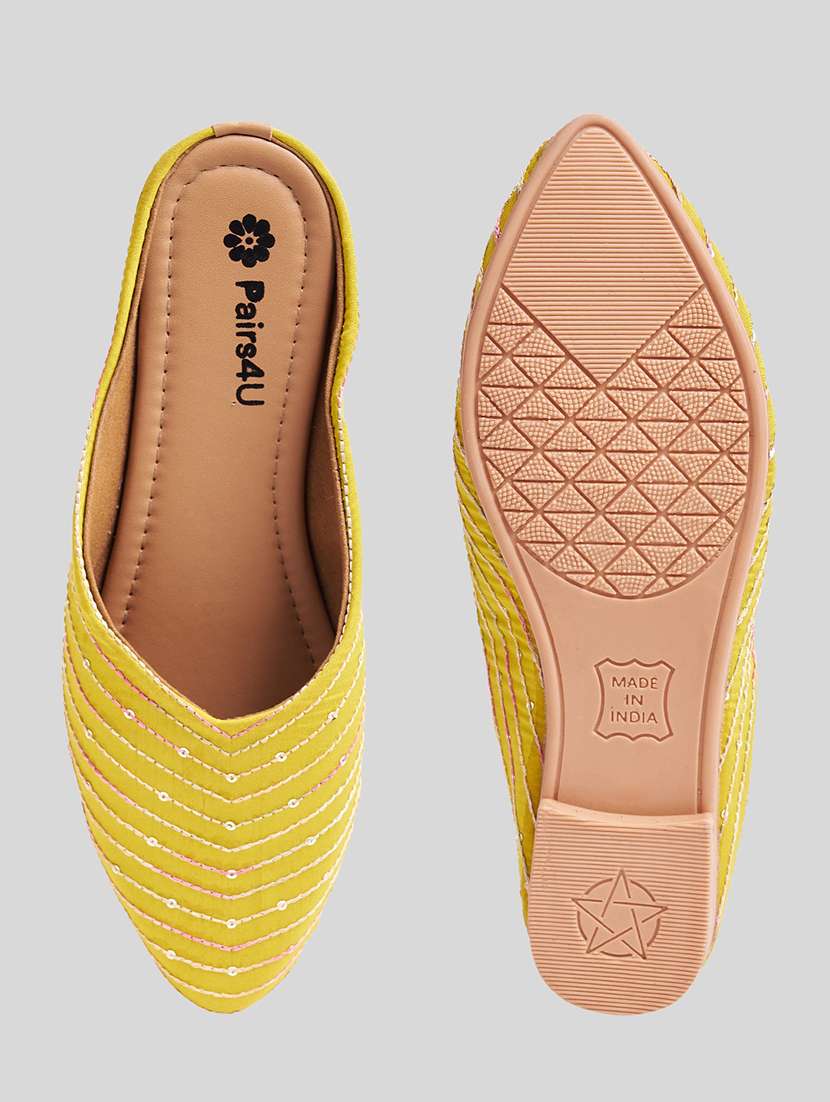 women embroidered slip on mule - 21958262 -  Standard Image - 5