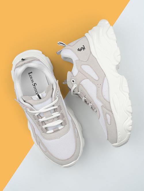 women solid lace up sneaker - 21958409 - Standard Image - 0