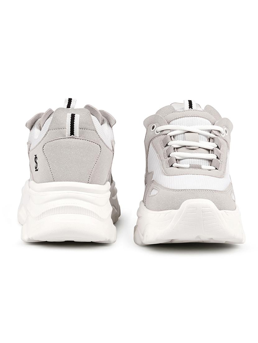 women solid lace up sneaker - 21958409 - Standard Image - 3