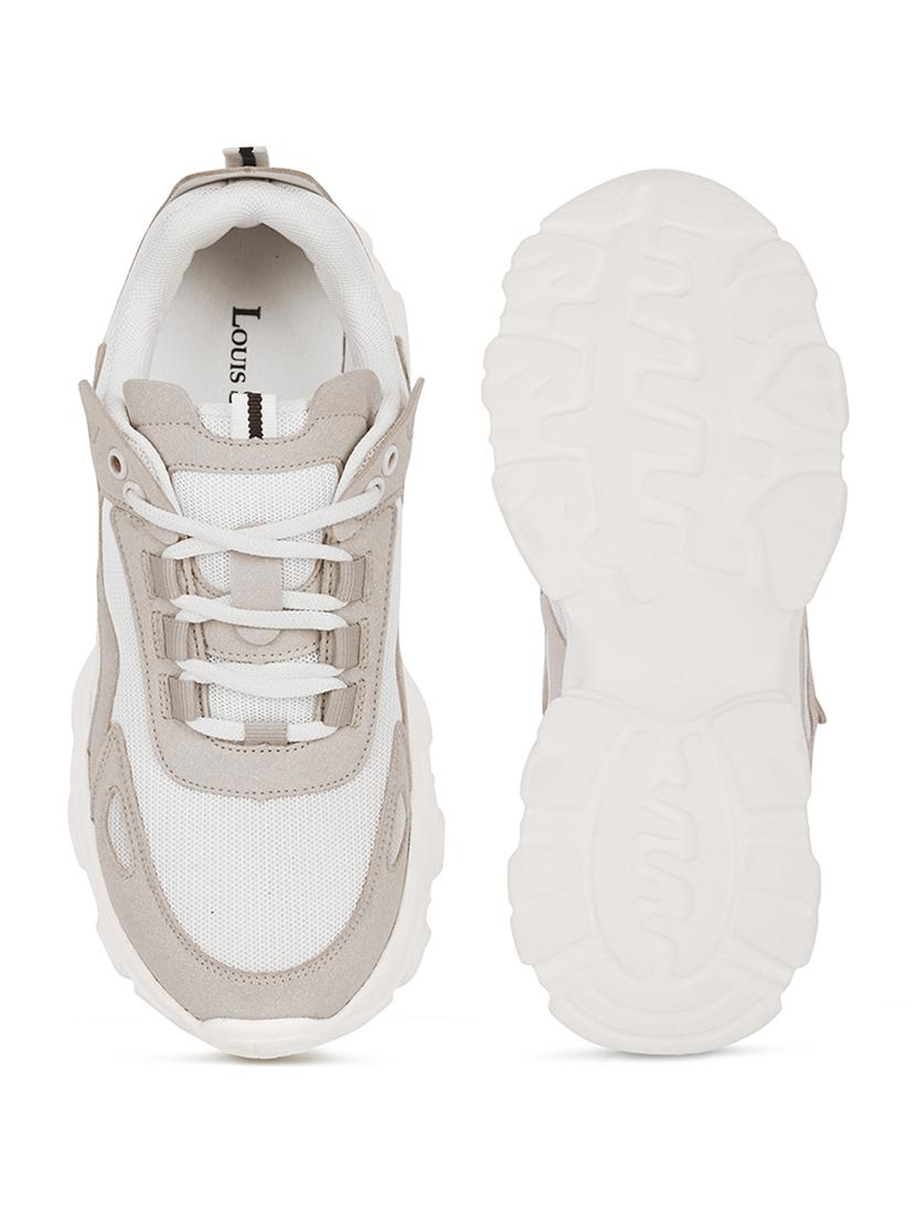 women solid lace up sneaker - 21958409 - Standard Image - 5