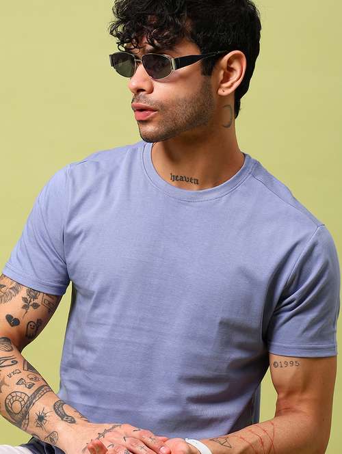 men solid short sleeve regular fit t-shirt - 21958422 -  Standard Image - 0