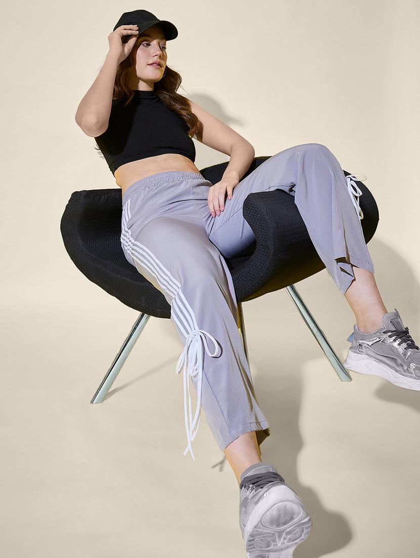 women tapered high rise regular track pant - 21958433 - Standard Image - 3