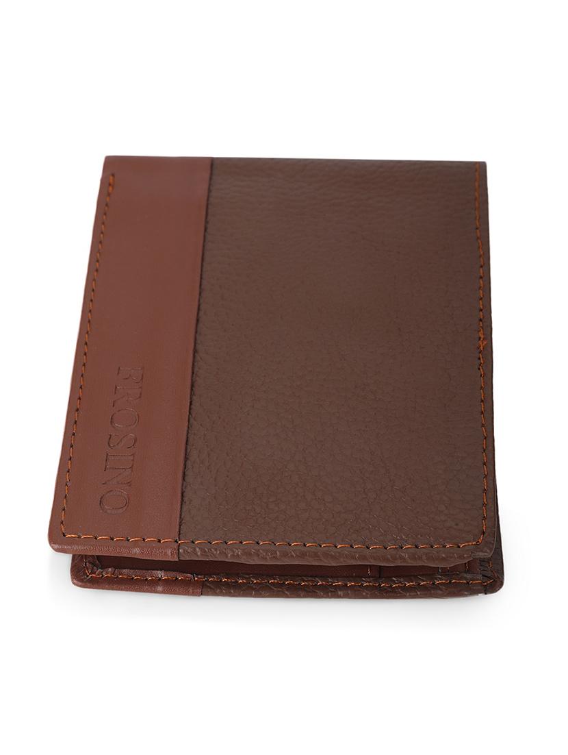 men brown leatherette wallet - 21958466 - Standard Image - 3