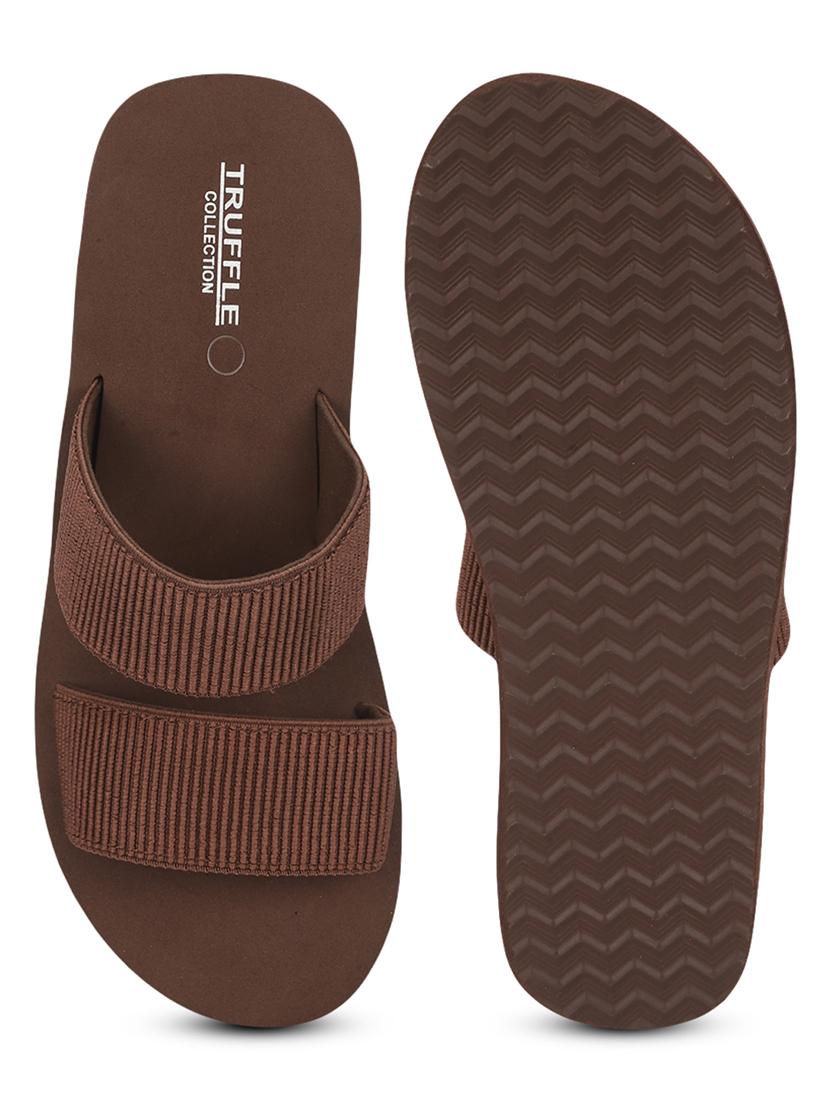 women brown slip on sandal - 21958486 - Standard Image - 5