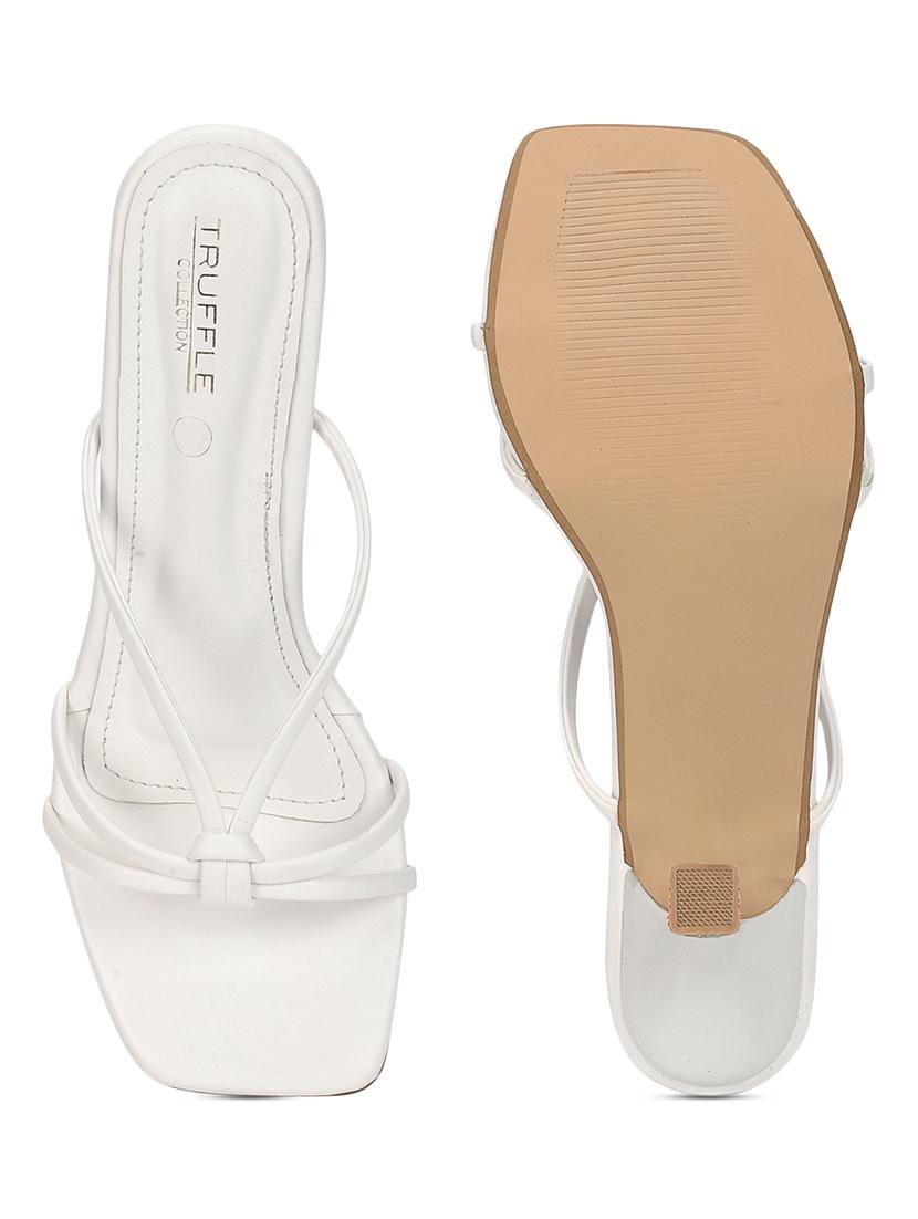 women white slip on sandal - 21958493 - Standard Image - 5