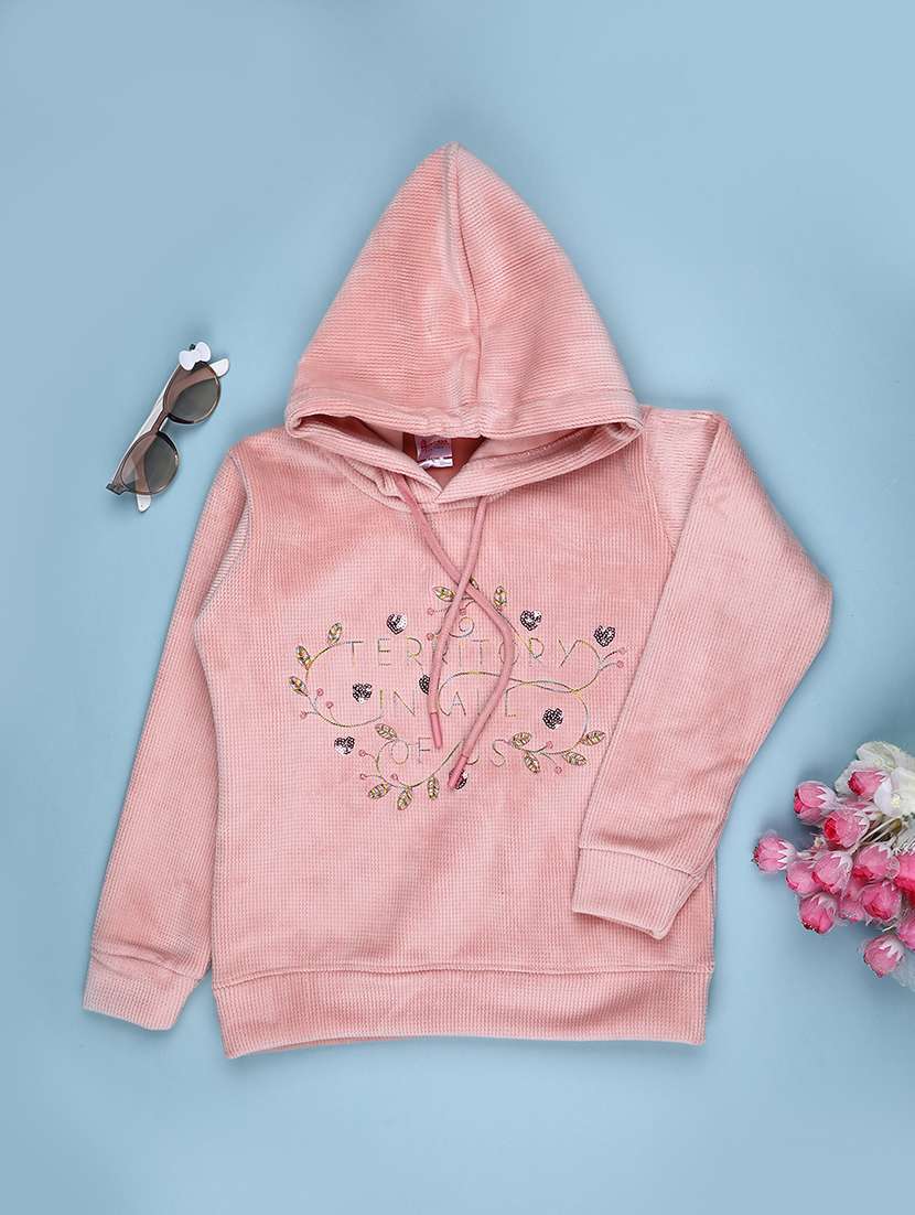 girls printed long sleeve swwatshirt 