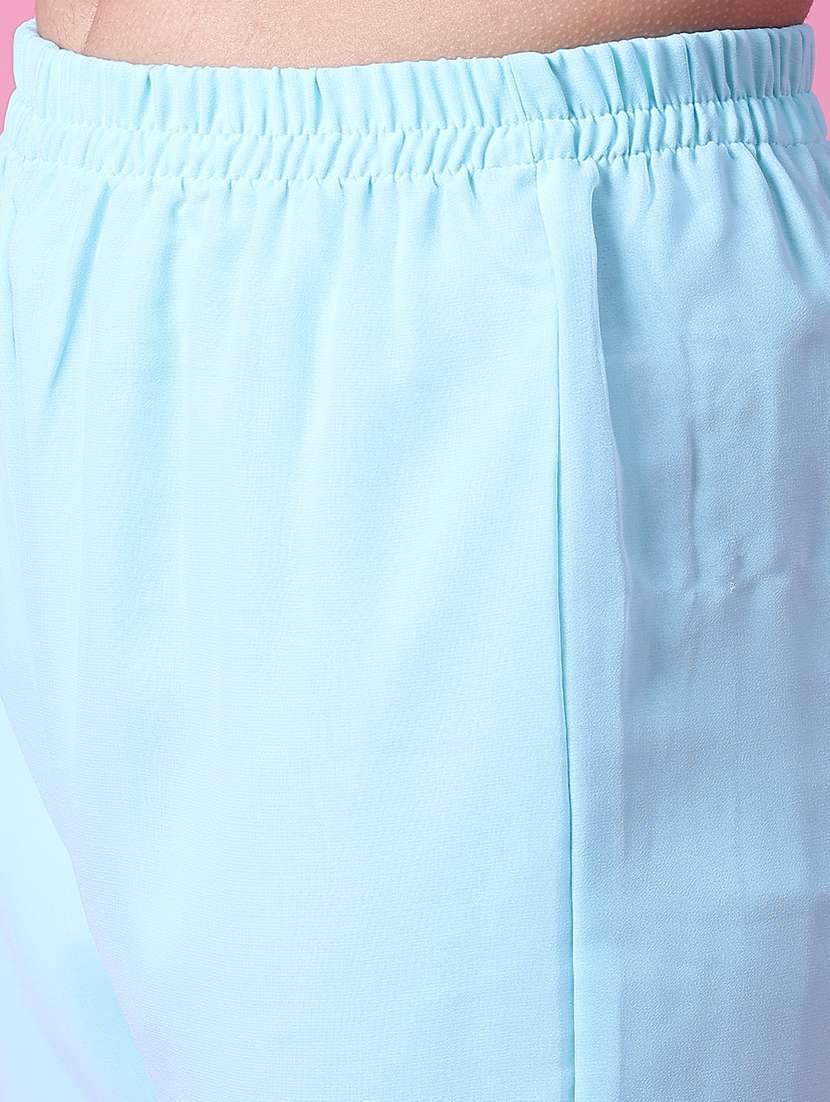 women three quarter sleeve kurta pant with dupatta set - 21958711 -  Standard Image - 5