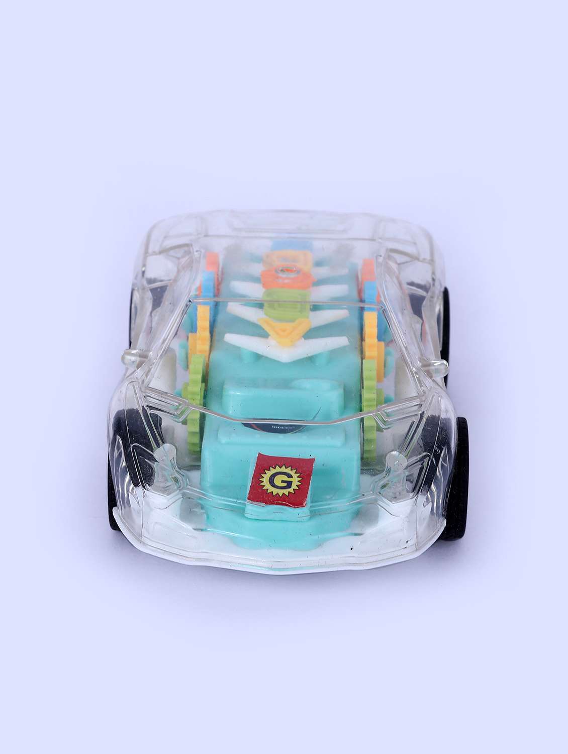 transparent toy car with multi-colored gears - 21958956 -  Standard Image - 3
