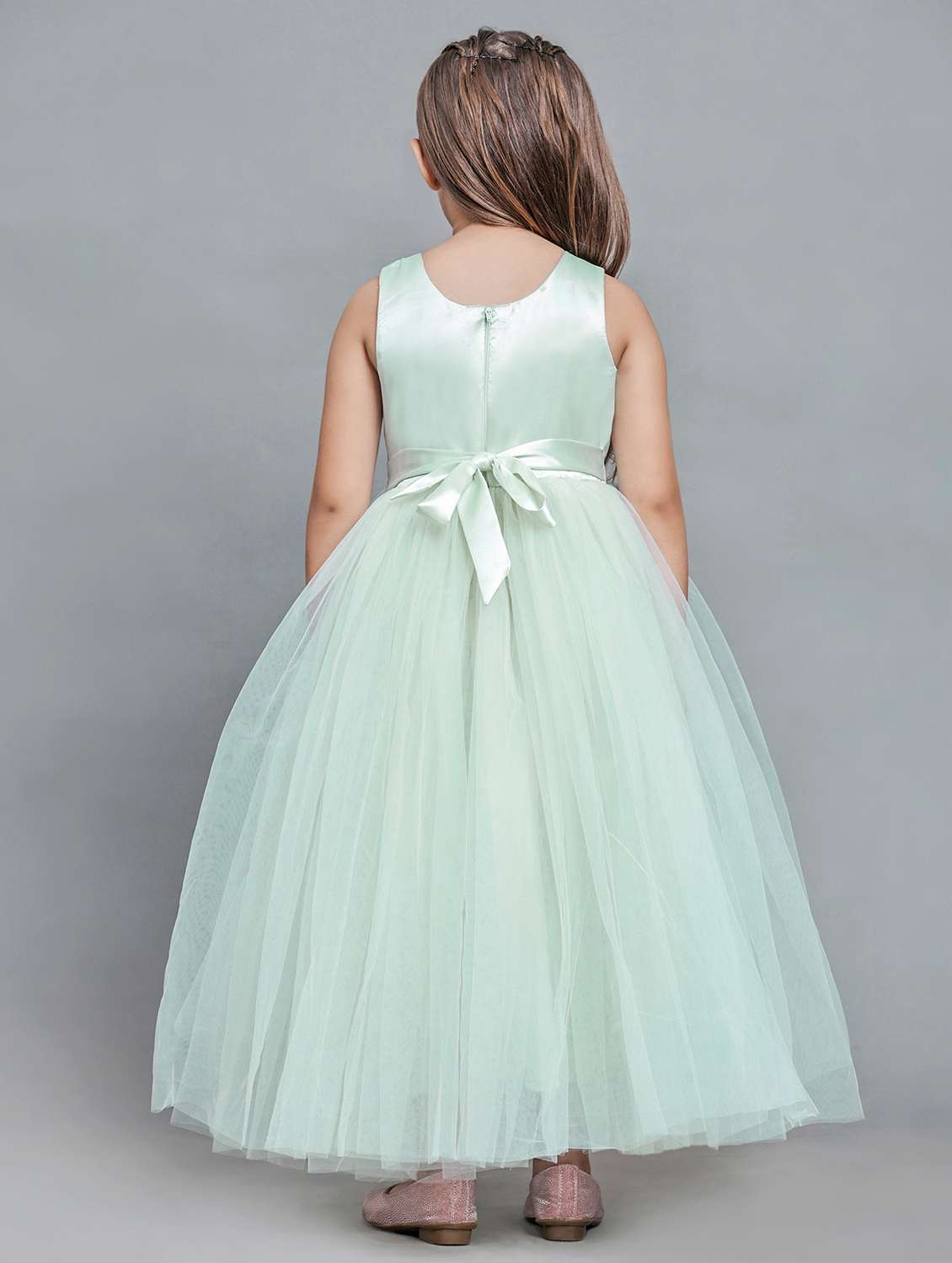 girls embellished sleeveless fit & flare maxi dress - 21959585 -  Standard Image - 3
