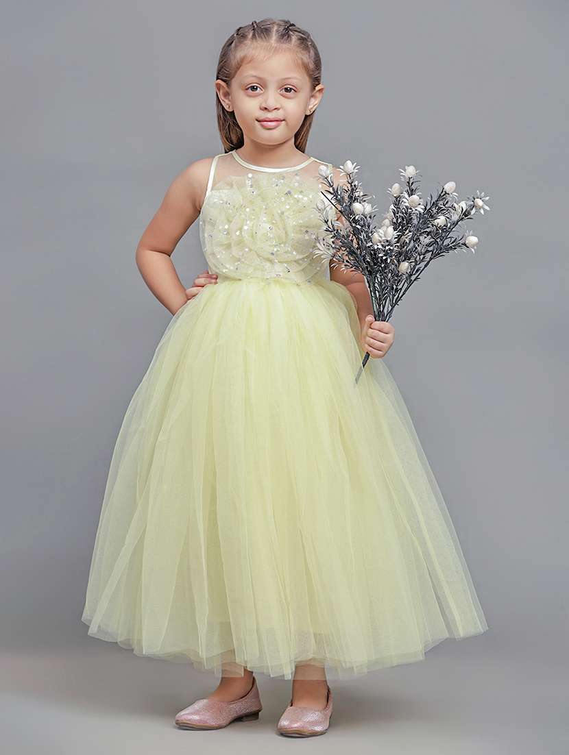 girls embellished sleeveless fit & flare maxi dress - 21959586 -  Standard Image - 3