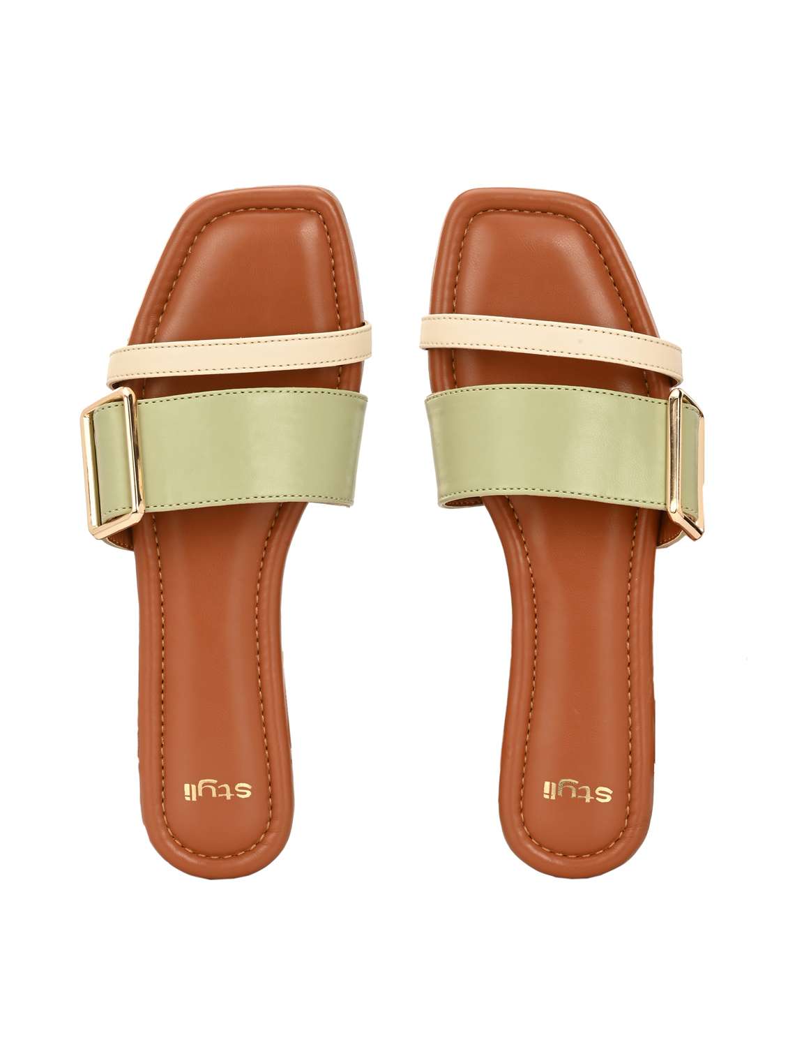 women neo mint slip on sandal - 21959634 -  Standard Image - 3