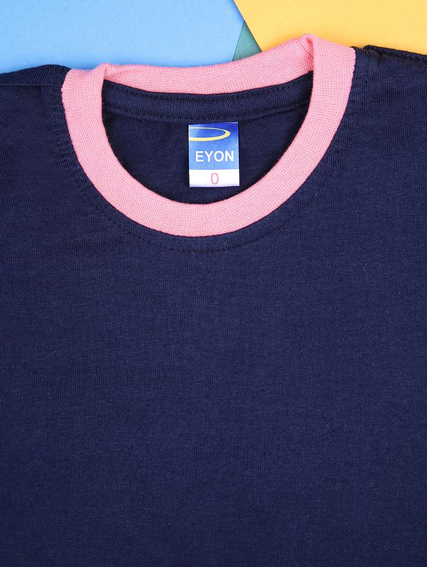 kids printed t-shirt with dungree set - 21959692 -  Standard Image - 3