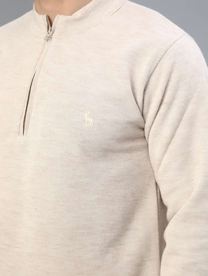 men solid long sleeve regular fit pullover  - 21959709 -  Standard Image - 5