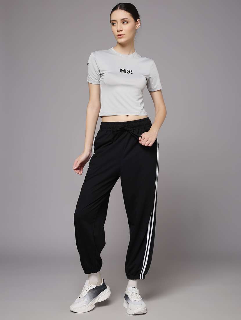 women printed dri-fit crop sports t-shirt - 21959872 -  Standard Image - 5
