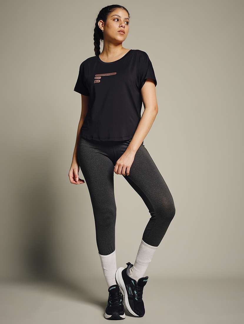 placement print round neck t-shirt - 21959980 -  Standard Image - 5